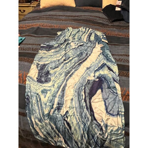 Women's Liz Claiborne Scarf One Size Blue White